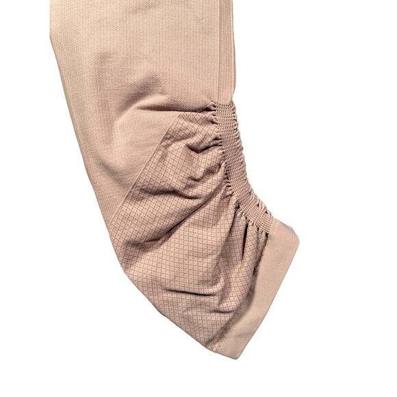 Lululemon Awakening Leggings x Taryn Toomey Misty Mauve 4 Cropped Athleisure - Picture 4 of 4